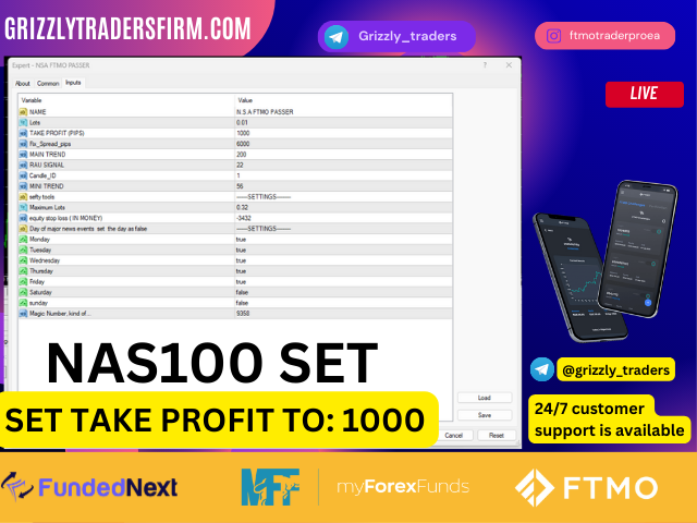 NSA Prop Firm Robot - Automated Forex Trading EA